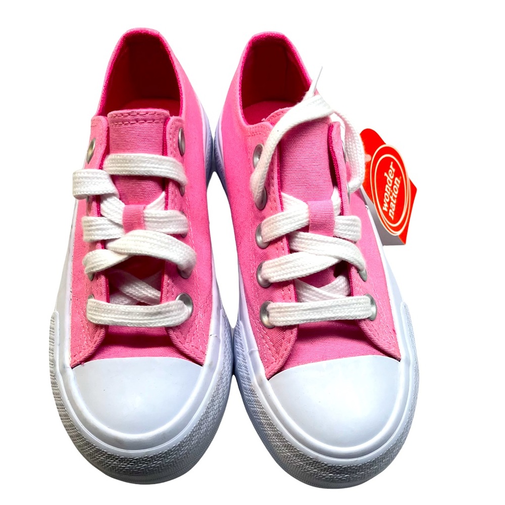 Wonder Nation Pink Girls Memory Foam Sneakers